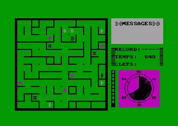 Maze (G) (1987) [PC Schneider International] screen shot game playing